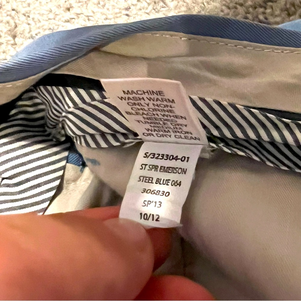 Banana Republic 30x30 Emerson Chino “Steel Blue” Khaki pant from Spring ‘13 👌 - Picture 4 of 6